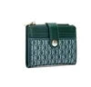 Retro Square Card Case - Luxury Folding Wallet