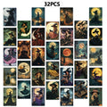 Premium Halloween Witch Postcards - 32 Magical Designs