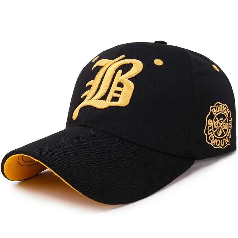 Premium Cotton Baseball Cap - Embroidered Snapback