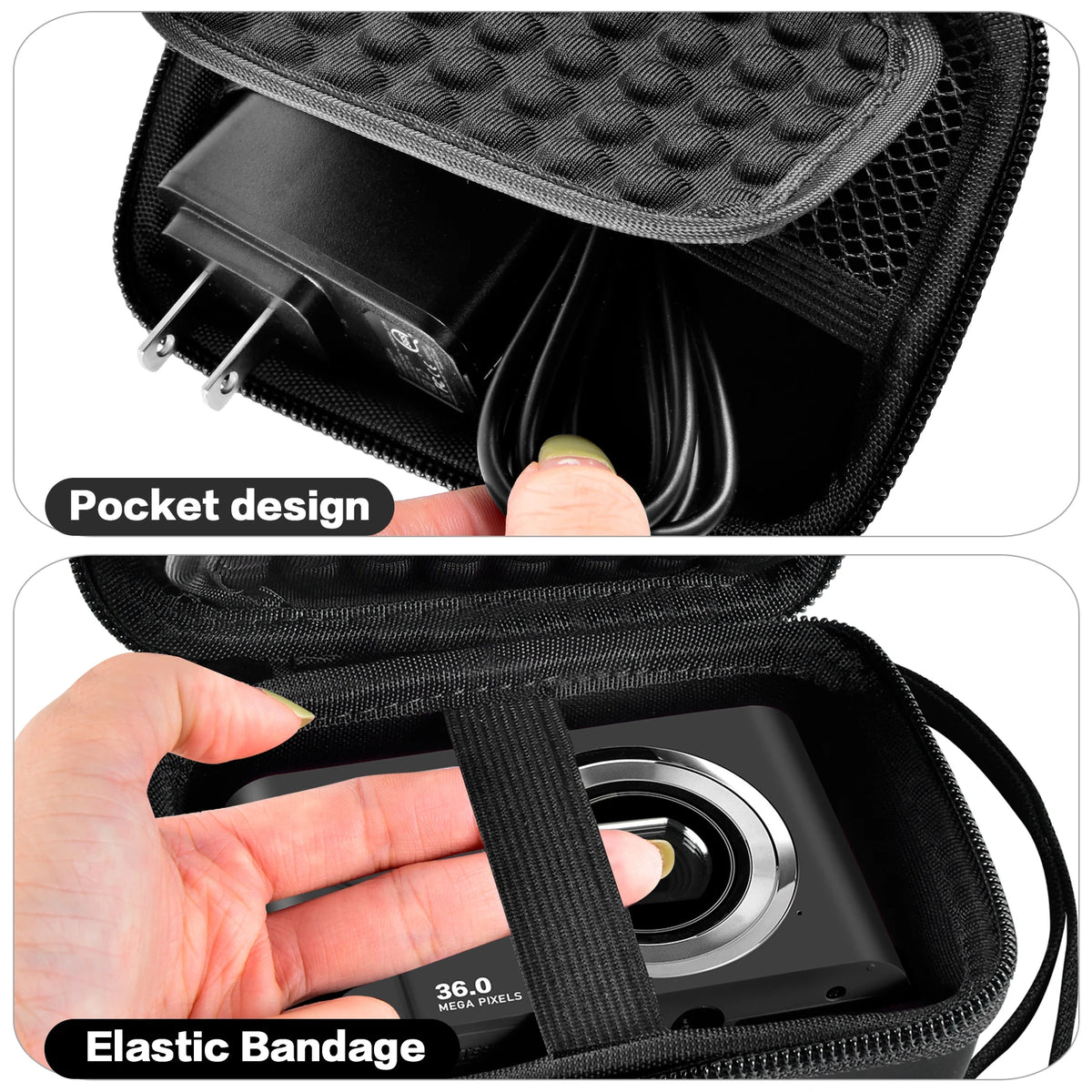 Compact Vlogging Camera Case - Premium Protective Storage