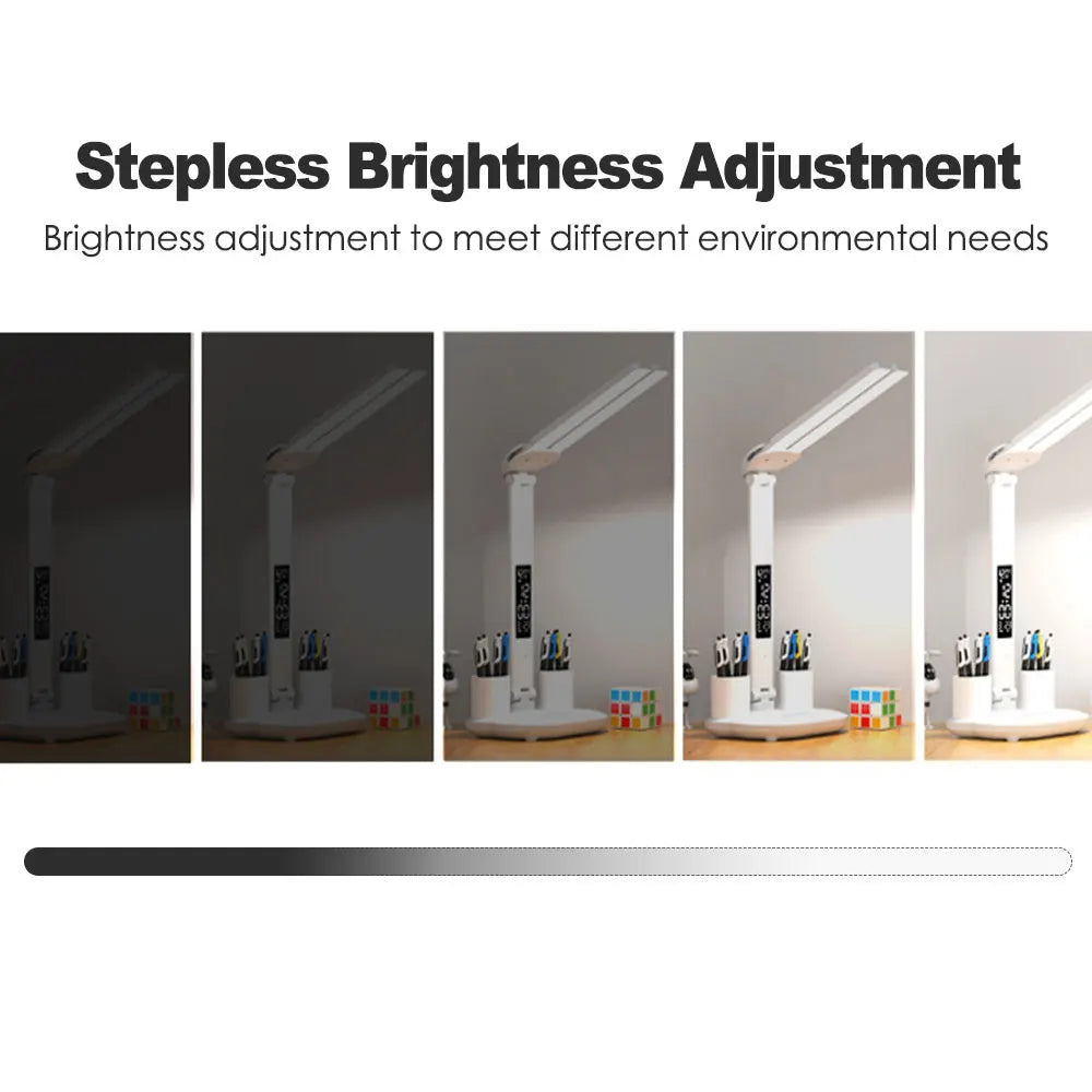 Premium LED Desk Lamp - Multifunction with Pen Holder