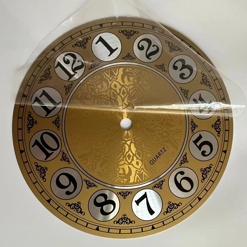 Premium Aluminium Clock Dial - 180mm Arabic Numerals