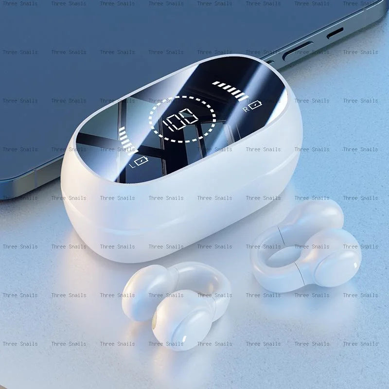 Digital Display Wireless Sports Earbuds - Premium Silicone Noise Reduction