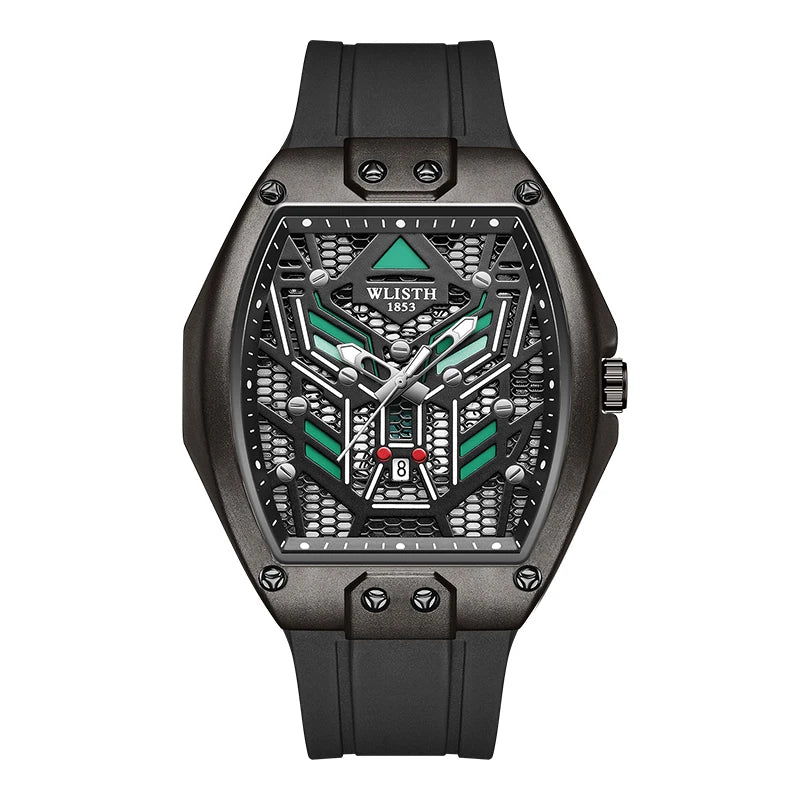 Luxury Men's Luminous Quartz Watch - Waterproof & Trendy