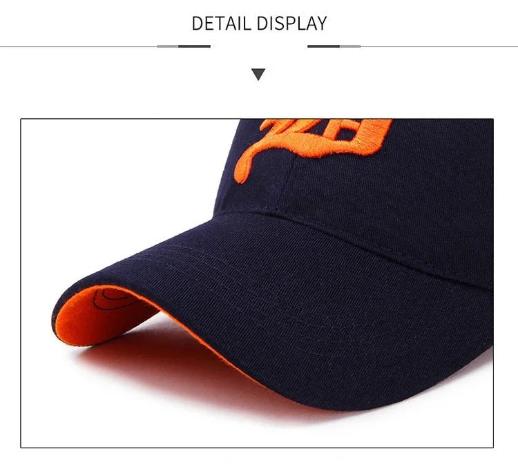 Premium Cotton Baseball Cap - Embroidered Snapback