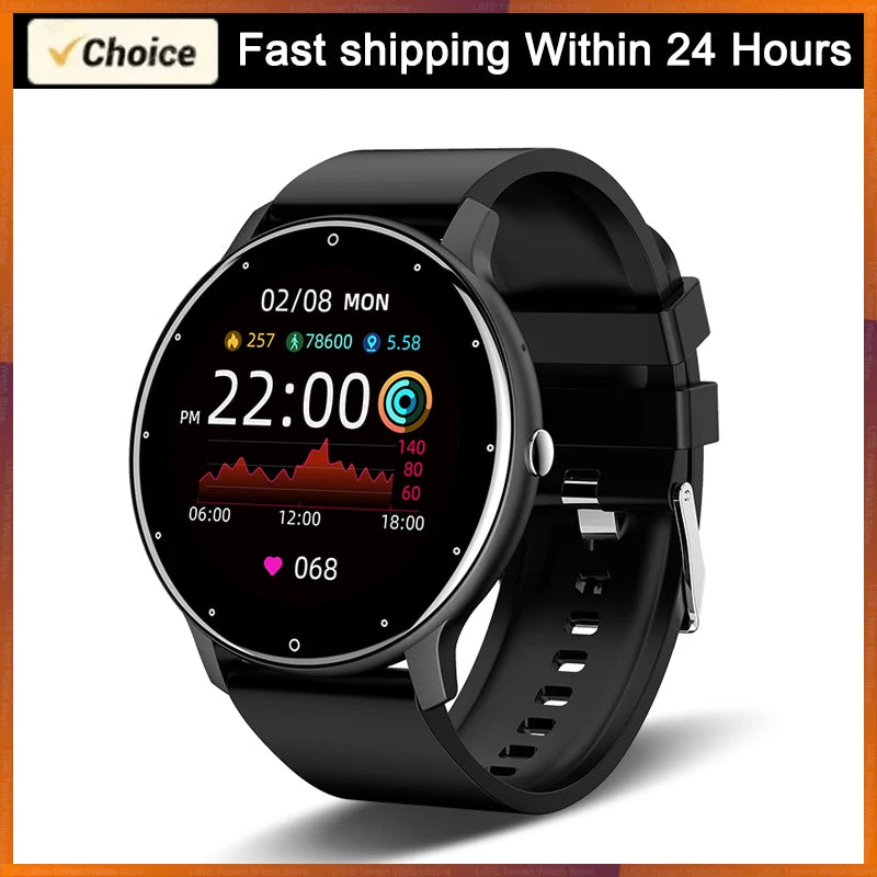 Smart Watch for Android iOS - Waterproof Fitness Tracker
