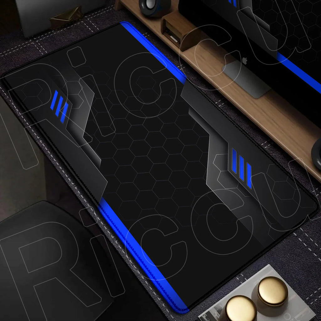 Premium HD Sci-Fi Gaming Mouse Pad - Large Desk Mat