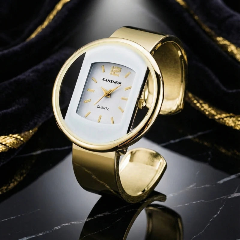 Elegant Ladies Bracelet Watch - Luxury Quartz Design