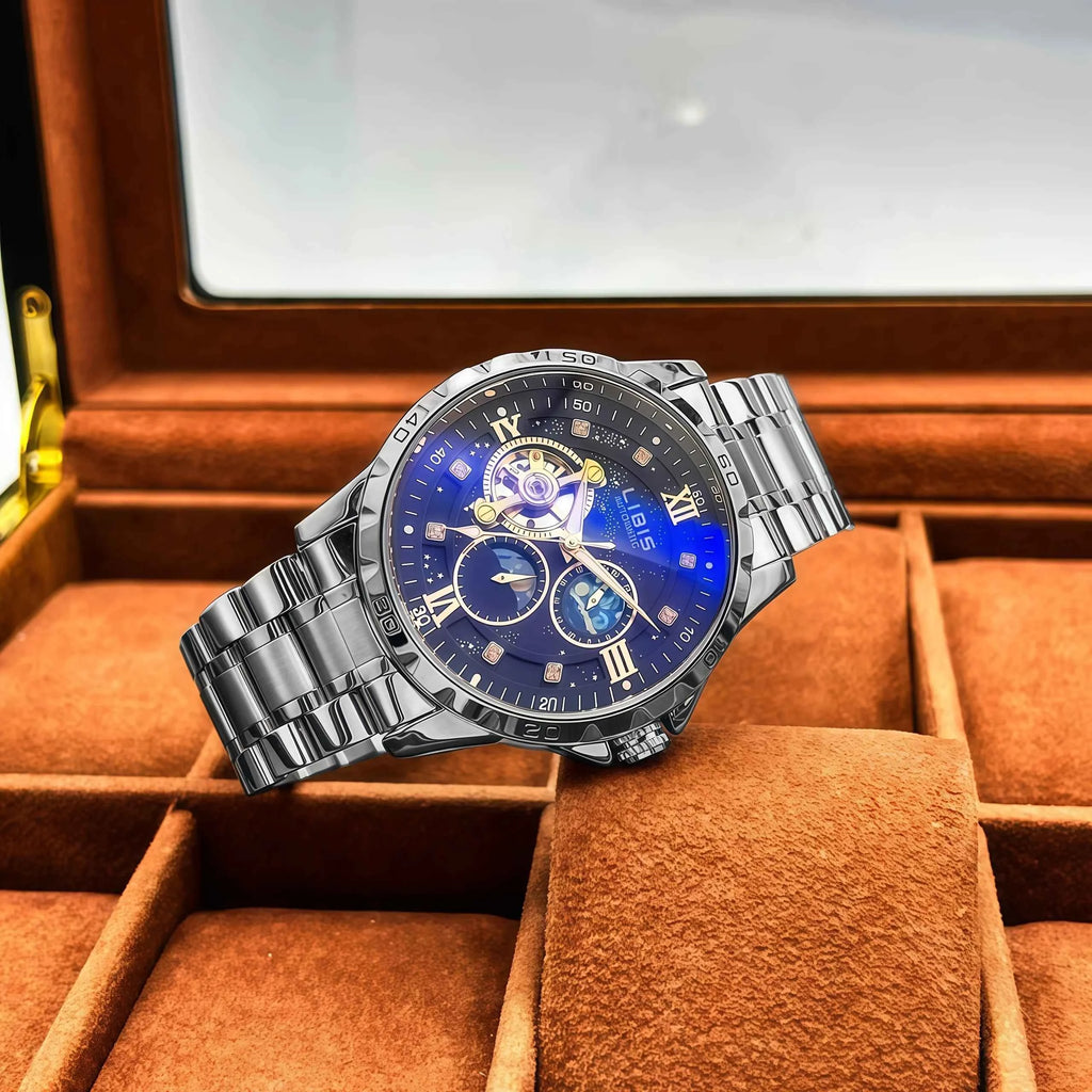 Luxury Automatic Mechanical Watch - Waterproof & Calendar