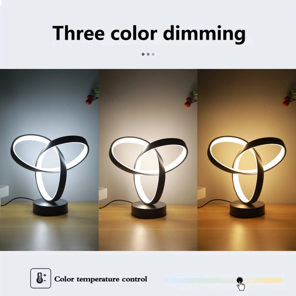 Premium USB Dimmable LED Lamp - Modern Office & Bedroom Lighting