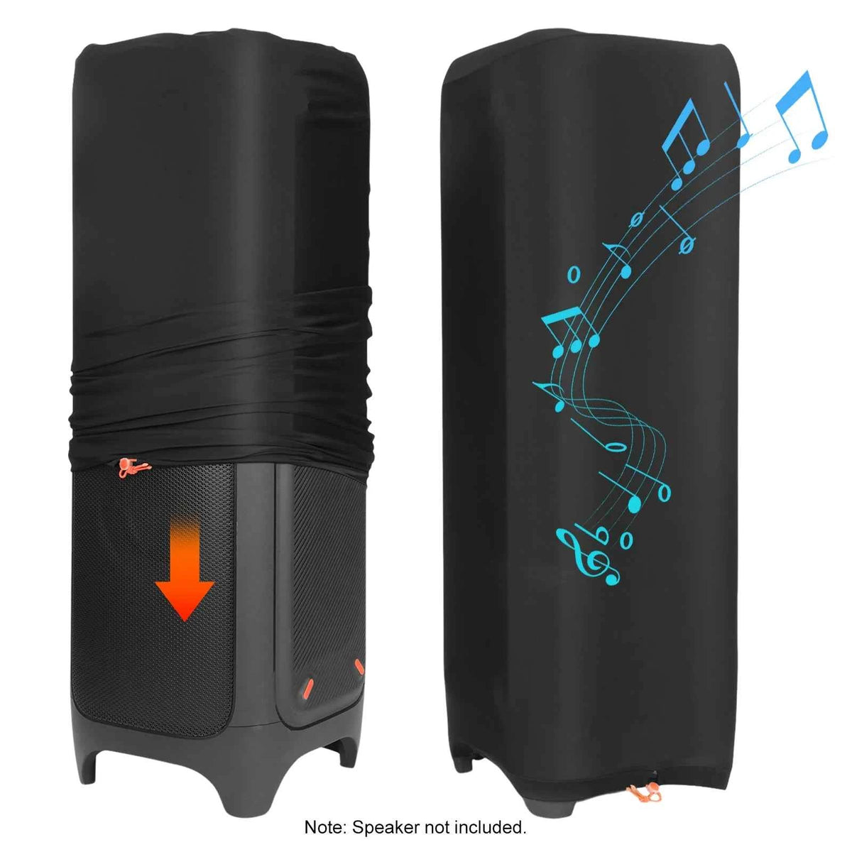 Premium Speaker Protective Cover - Dust & Scratch Resistant Sleeve