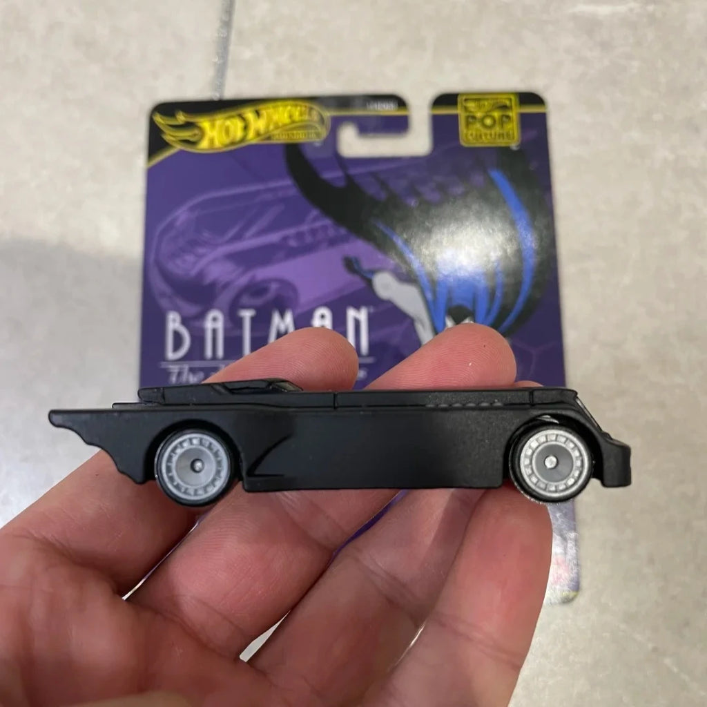Premium Batman Diecast Car - 1:64 Scale Animated Series Batmobile