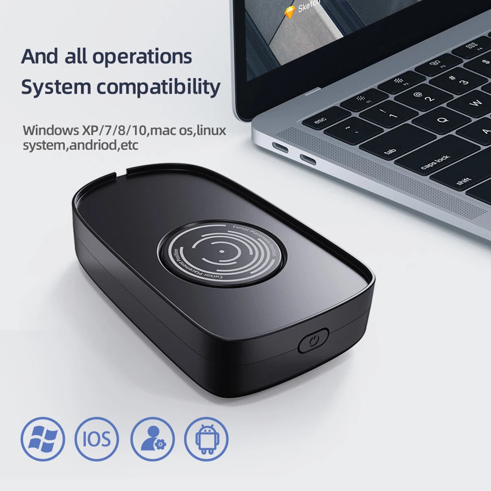 Undetectable Mouse Jiggler – Premium USB Mouse Mover with ON/OFF Switch