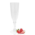 Elegant Champagne Goblet Set - Crystal High-Stem Wine Glasses