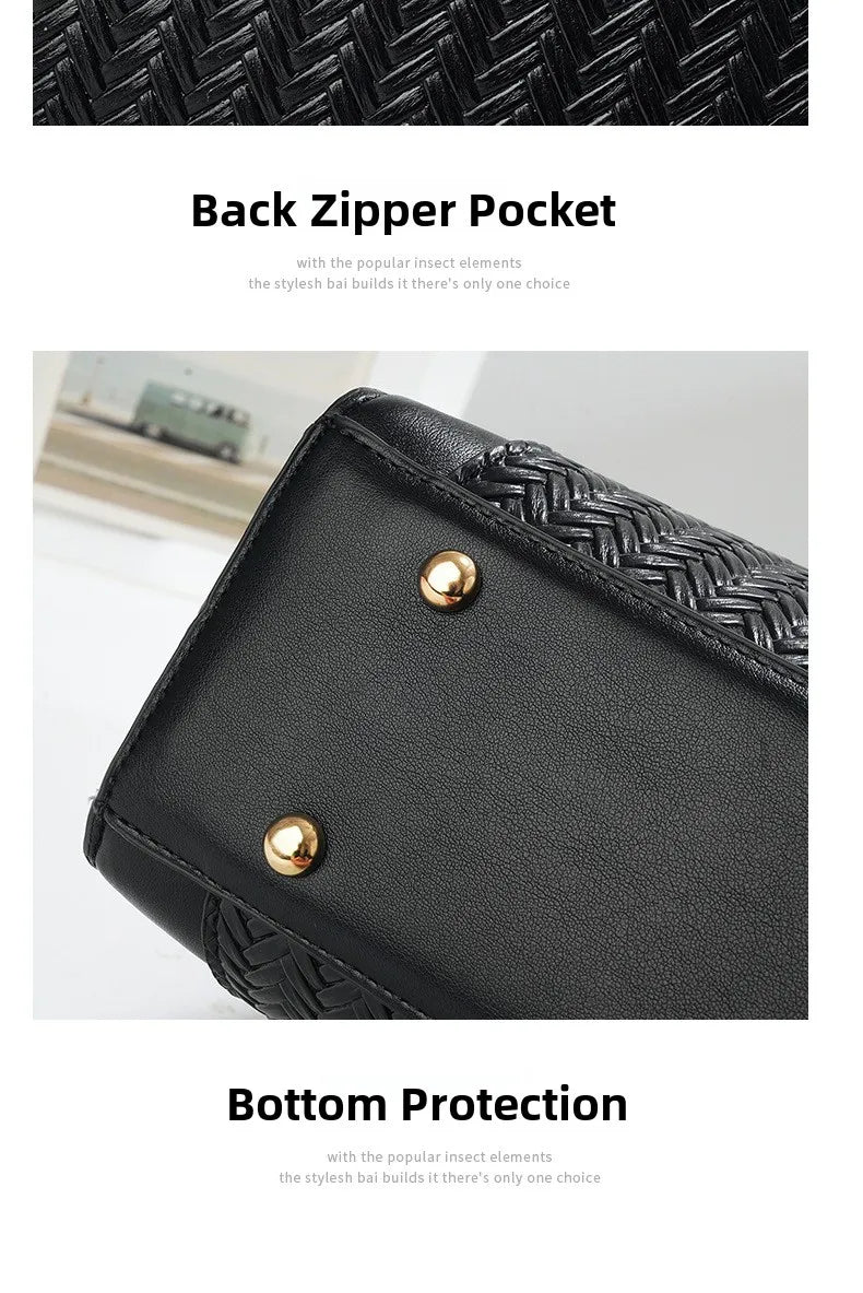 Elegant Commuter Bag - Large Capacity Single Shoulder Style