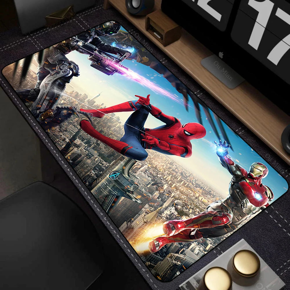 Spider-Man Gaming Desk Mat - Non-Slip Rubber Mousepad
