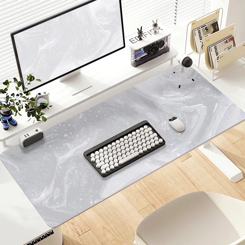 Premium Waterproof Leather Mouse Pad - Large Desk Mat