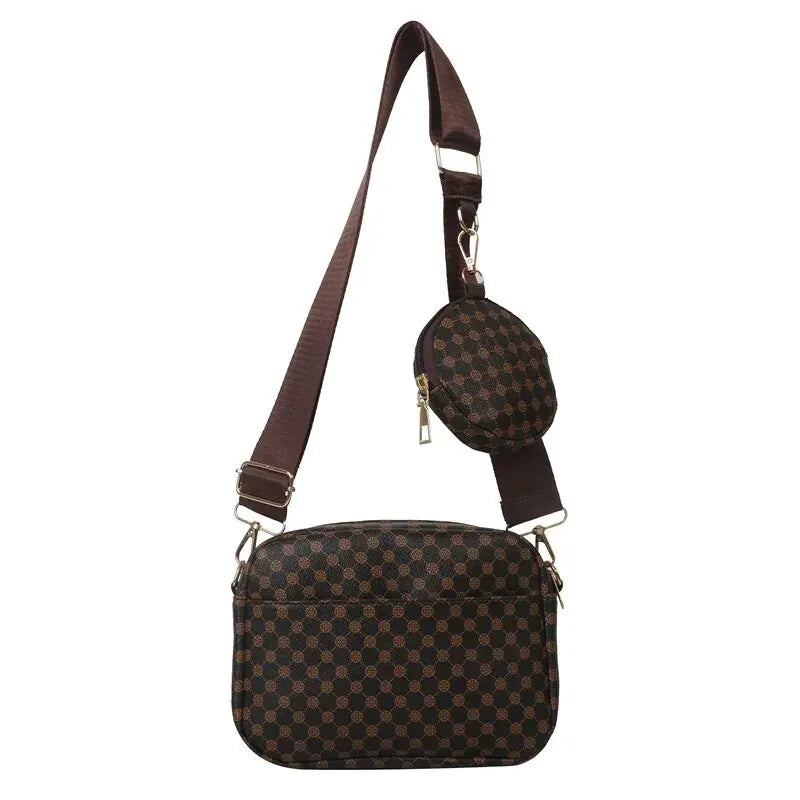 Elegant Vintage Leather Handbag - Soft PU Shoulder Tote