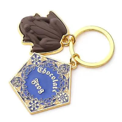 Official Harry Potter Chocolate Frog Metal Keychain & Charm