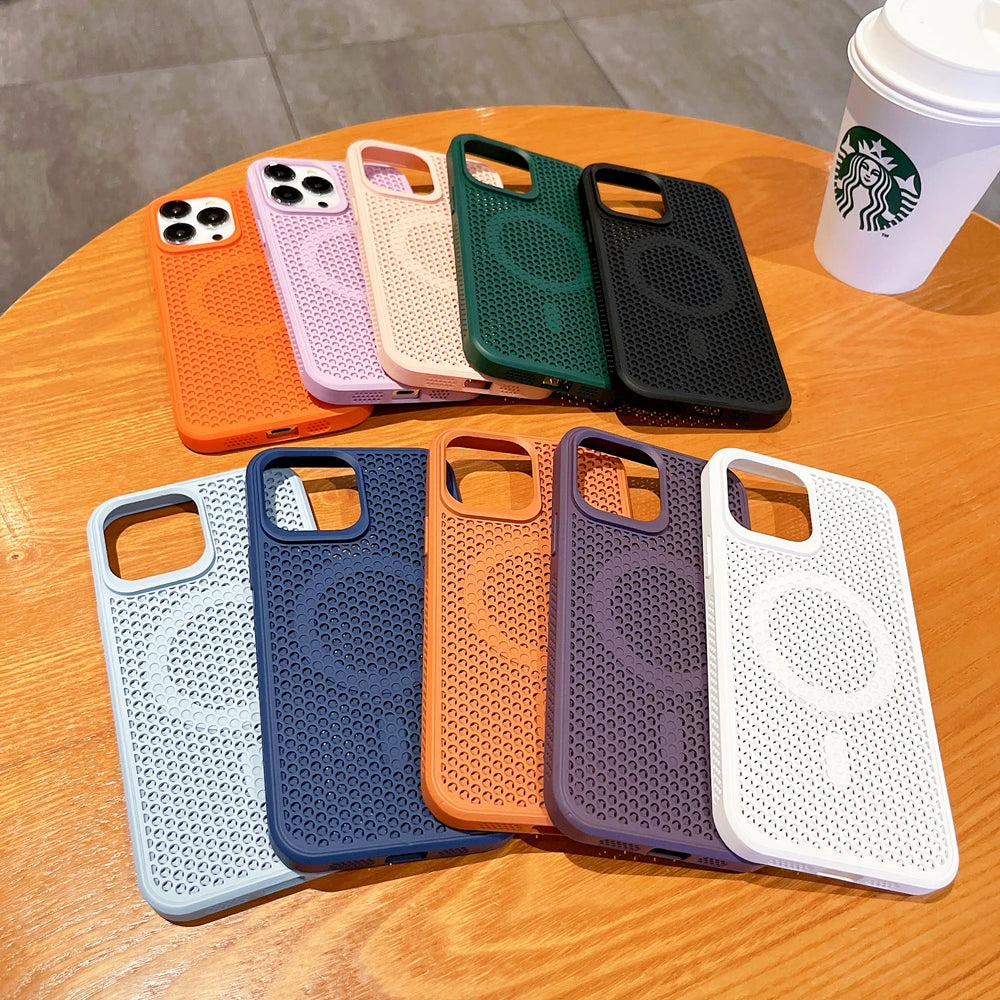 Premium MagSafe Heat Dissipation Case for iPhone