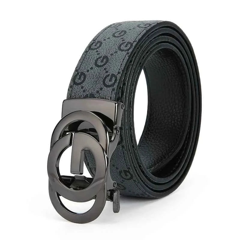 Premium Genuine Leather Men's Belt - Versatile Casual Design