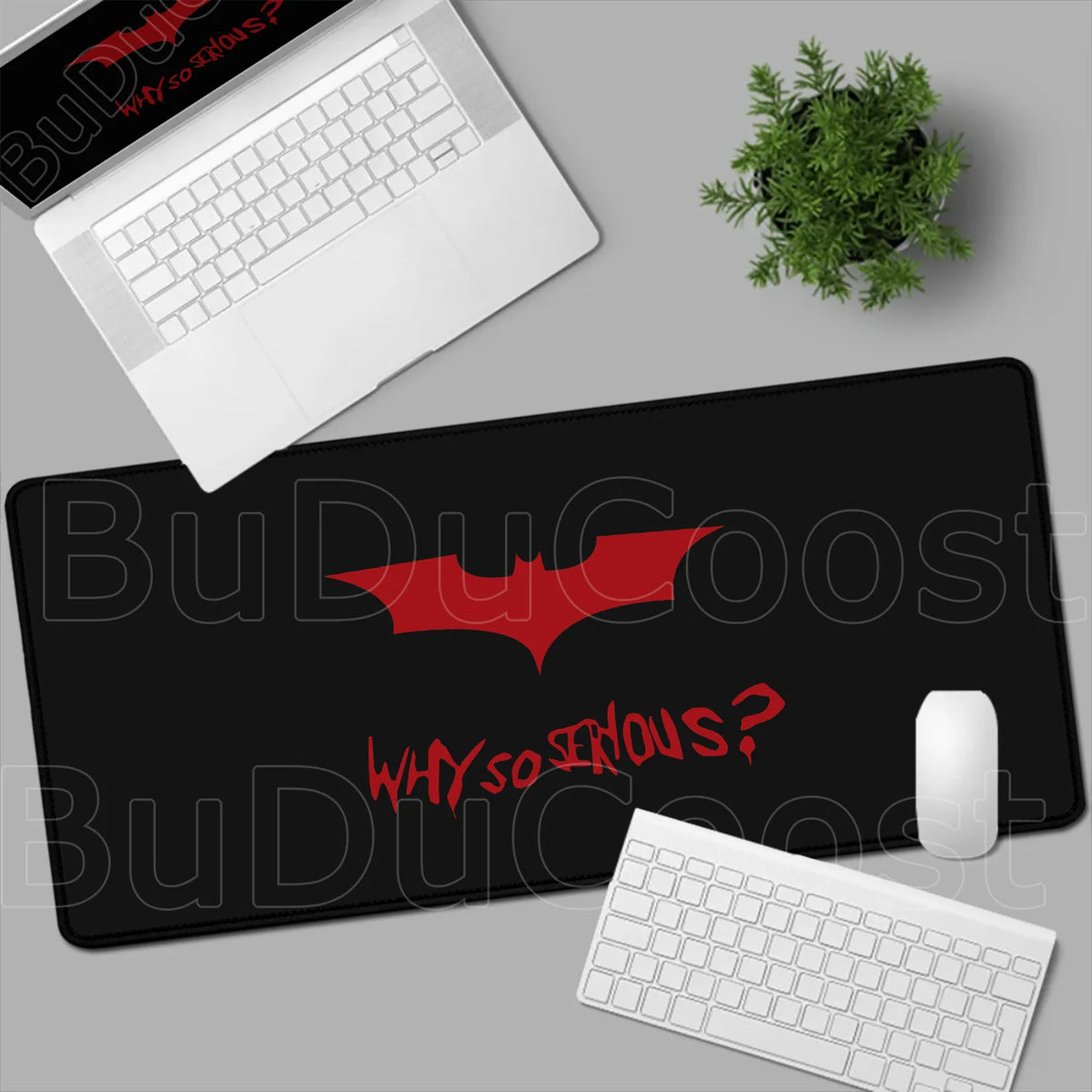 Large Gaming Mouse Pad - HD Waterproof Rubber Desk Mat