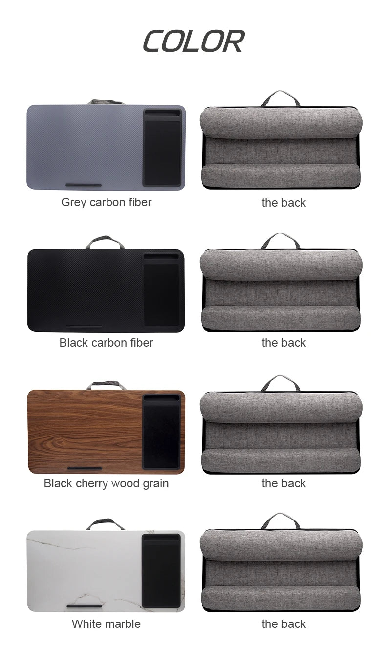 Premium Ergonomic Laptop Desk - Adjustable & Portable Design