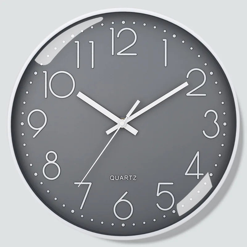 Elegant Silent Wall Clock - Modern Minimalist Design