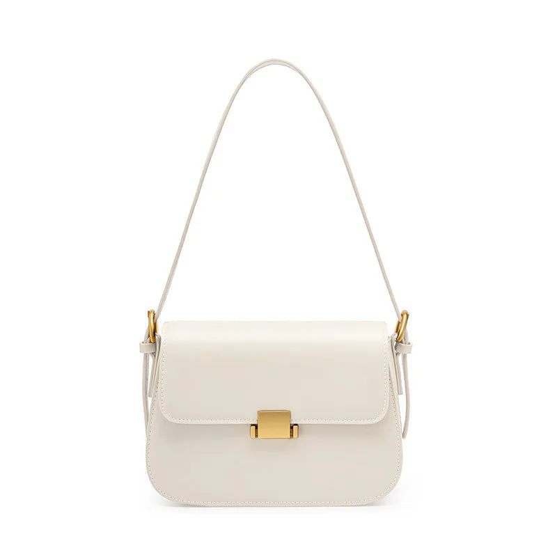 Elegant Designer Leather Shoulder Bag - Luxury Crossbody