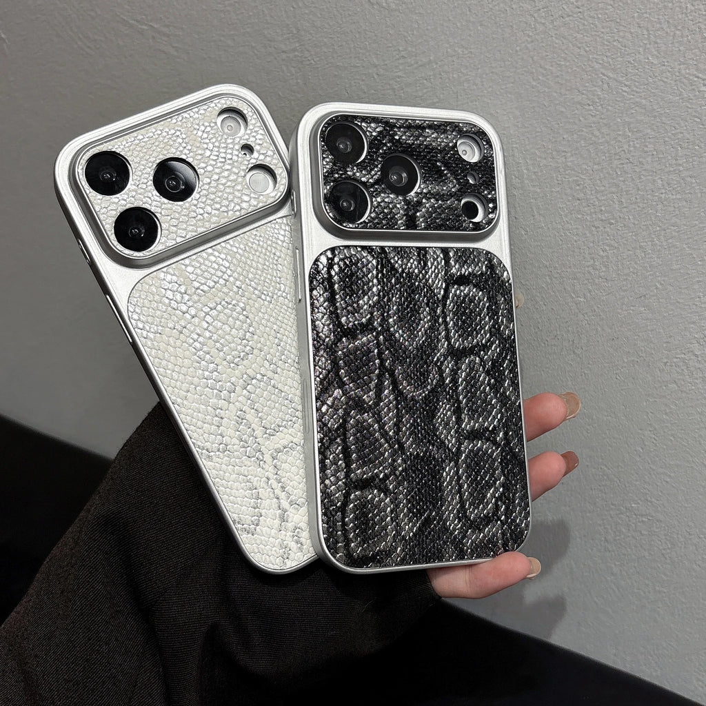 Premium Business iPhone Leather Case - Shockproof & Glossy