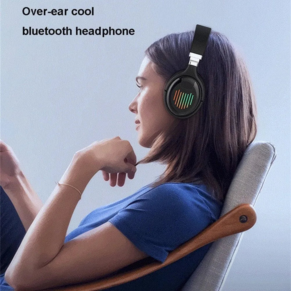 Premium Bluetooth TV Headset with Wireless Adapter - Over-Ear TV Headphones