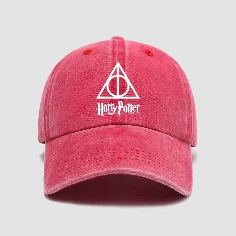 Harry Potter Deathly Hallows Baseball Hat - Trendy Sunshade Cap