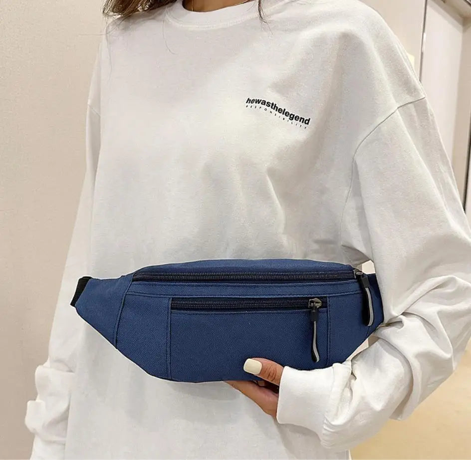 Premium Sports Fanny Pack - Hands-Free Travel & Workout
