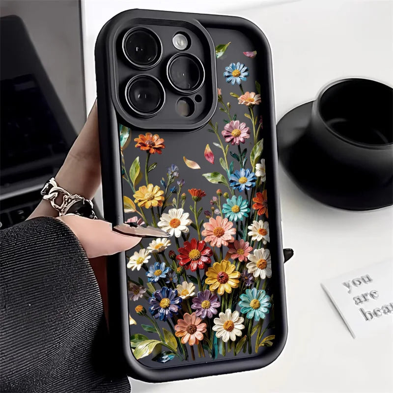 Premium Love Heart iPhone Case - Shockproof Soft Silicone Cover