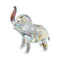 Luxury Crystal Elephant Statue - Modern Glass Decor