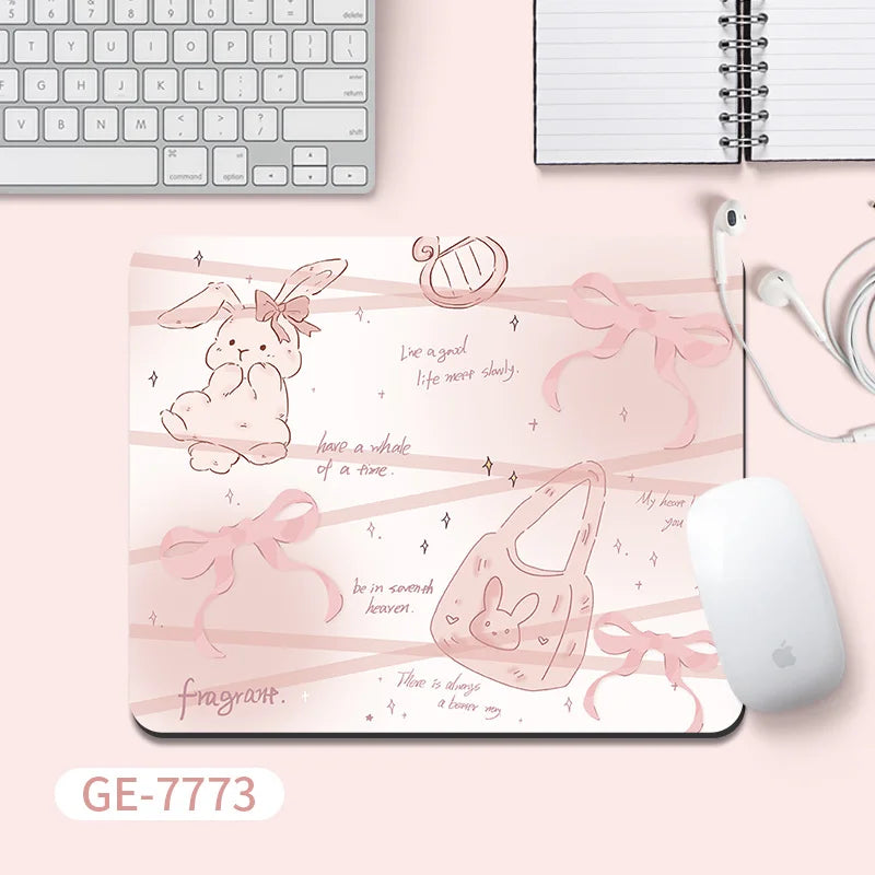 Premium Pink Gaming Mouse Pad - Anti-Slip & Durable