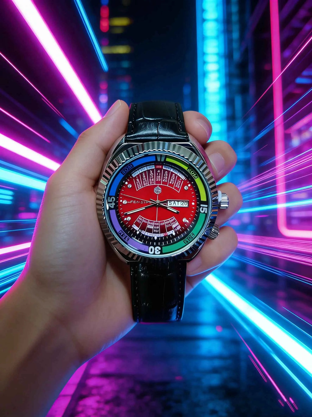 Luxury Men's Quartz Watch - Waterproof Sport Design