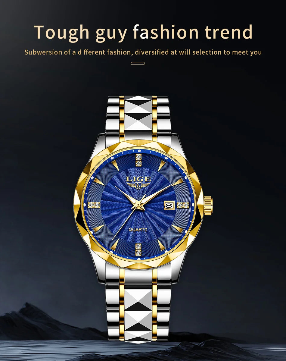 Elegant Women's Luxury Quartz Watch - Waterproof & Luminous