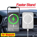 Premium Magnetic Car Mount - Wireless Charger & GPS Stand