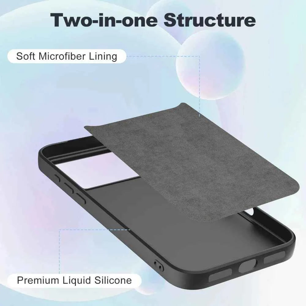 Luxury Matte Magnetic Silicone Phone Case - MagSafe Compatible