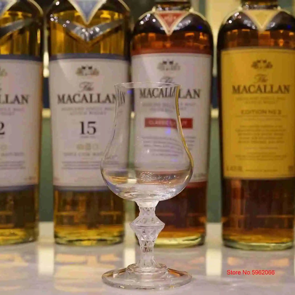Premium Crystal Whiskey Tasting Glass - Professional Snifter