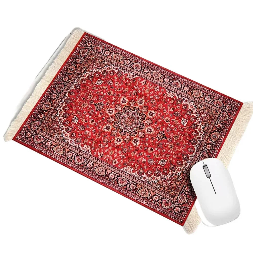 Elegant Persian Mouse Pad - Anti-slip Rubber Base Desk Mat