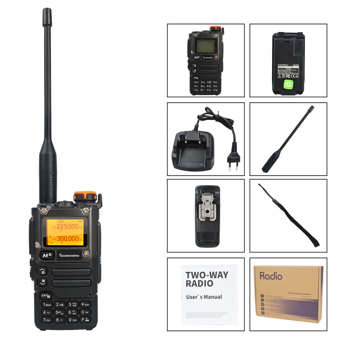 Professional Quansheng Walkie Talkie UV-K5(8) Air Band Radio