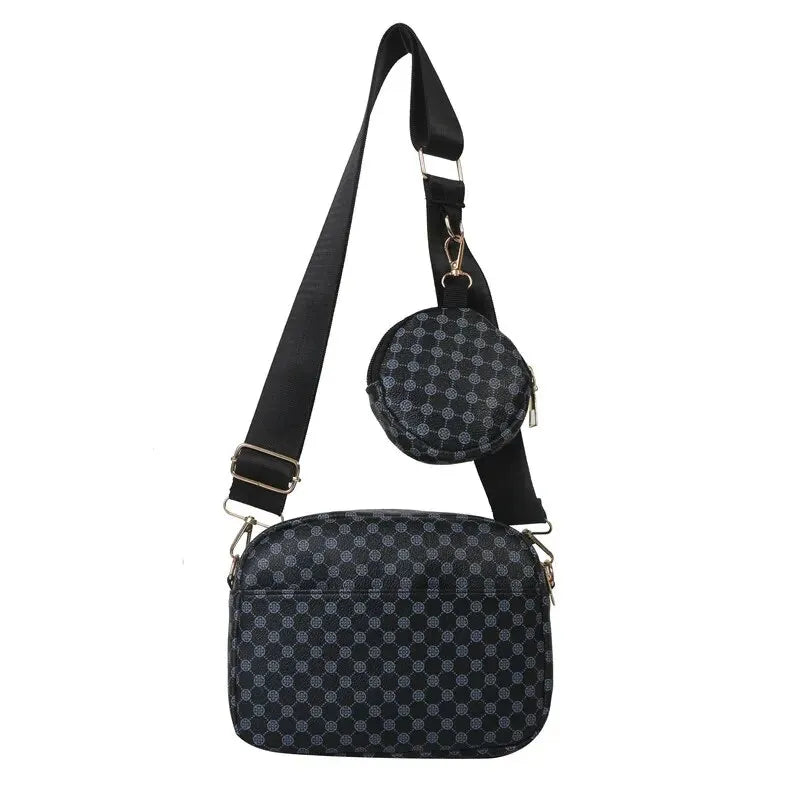 Elegant Vintage Leather Handbag - Soft PU Shoulder Tote