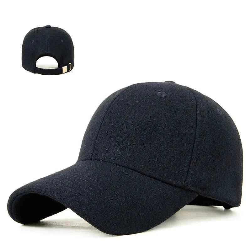 Premium Felt Dad Hat - Warm & Stylish