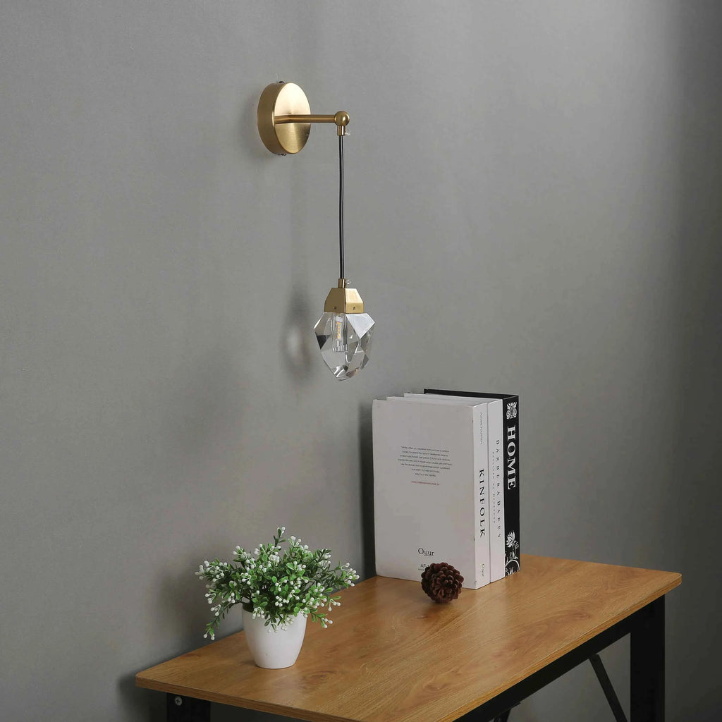 Premium Modern Gold Wall Lamp - G9 Indoor Lighting