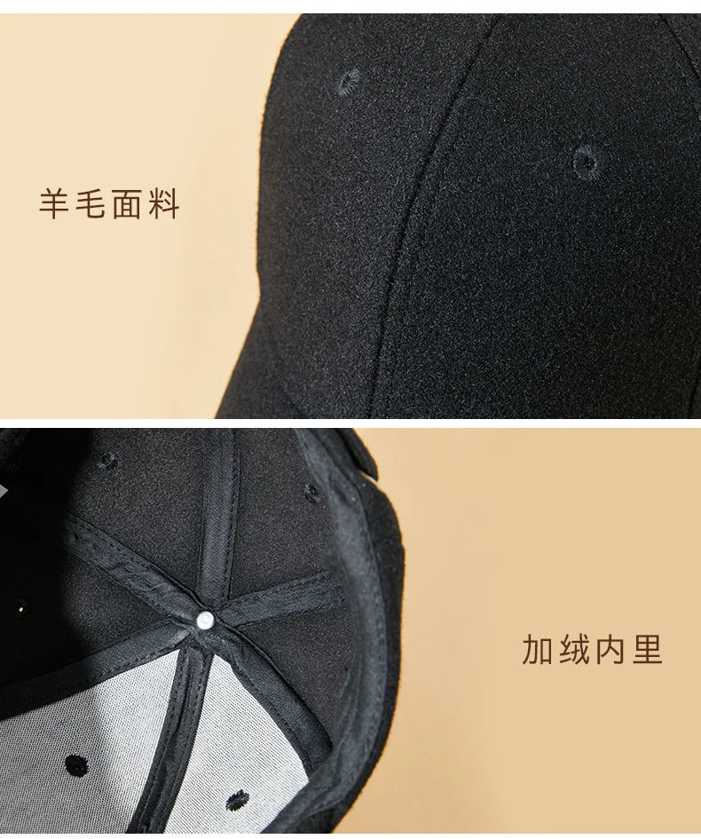 Premium Felt Dad Hat - Warm & Stylish