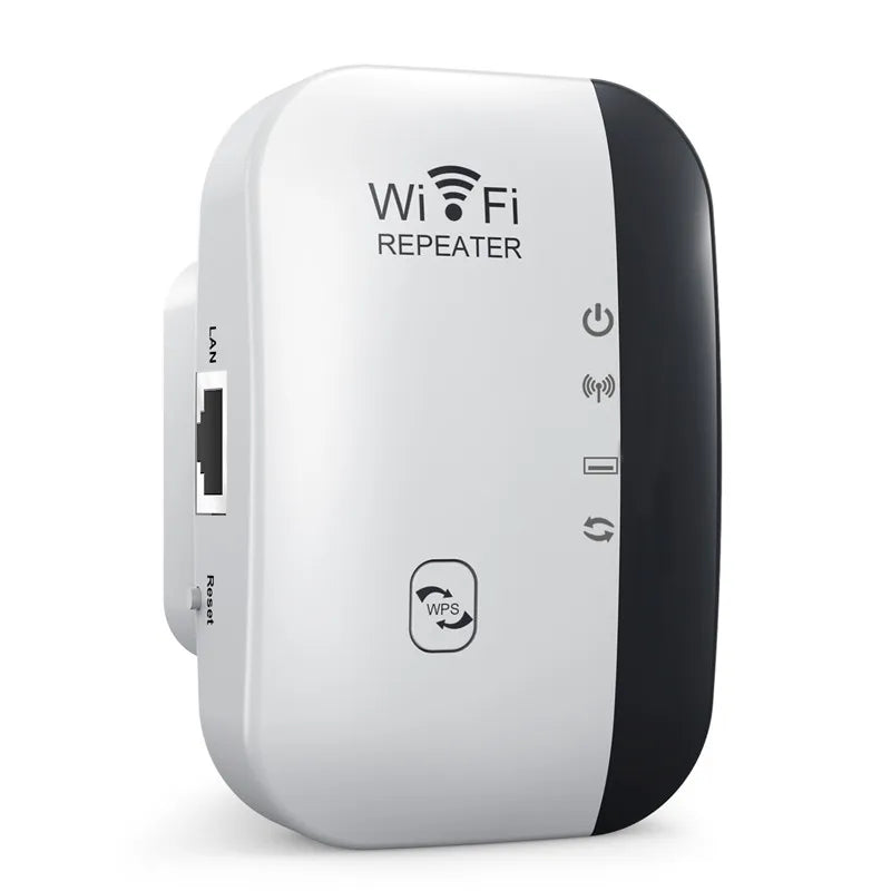 Professional Wireless WiFi Range Extender - 300Mbps Signal Booster