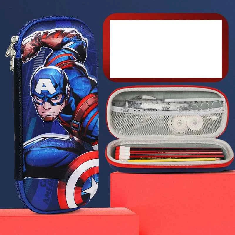 Spider Man Pen Box - Durable School Supplies Pencil Case