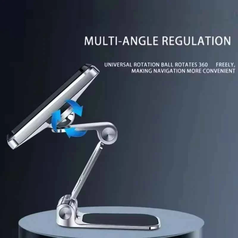 Universal Magnetic Phone Car Mount - Obsidian Black Alloy Holder